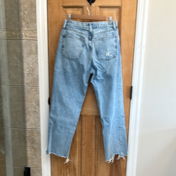 Nuuds Women's Straight Leg Jeans - Light Blue - Picture 3 of 5